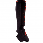 Протектори за крака - VENUM KONTACT SHINGUARDS AND INSTEP - COTTON - BLACK/RED​